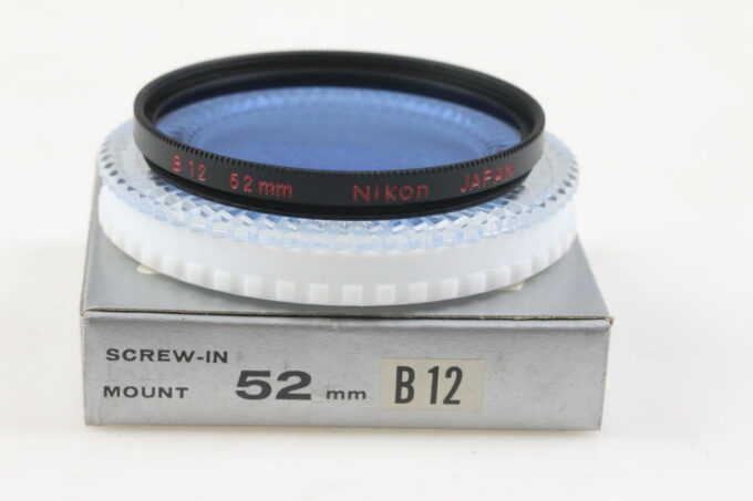 Nikon Blaufilter B12 52mm