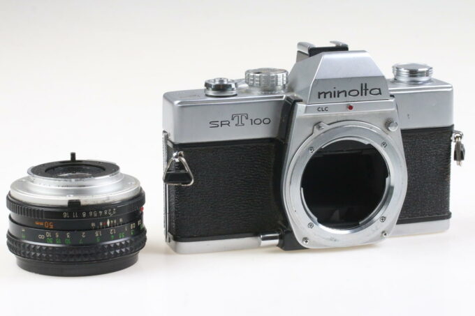 Minolta SR-T 100 mit MC 50mm f/2,0