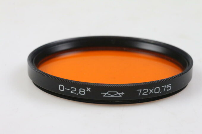 KMZ Orangefilter 72mm