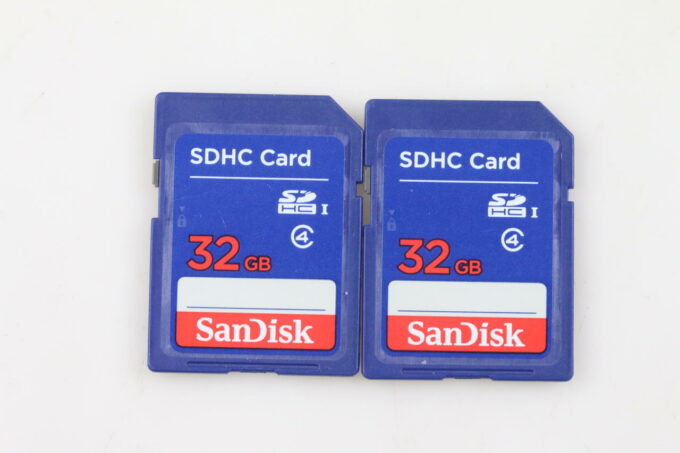 Sandisk SD Speicherkarten - 2Stück