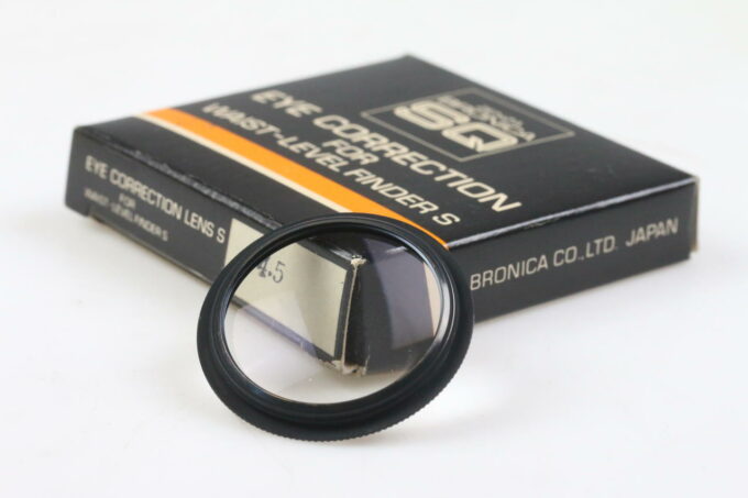 Zenza Bronica Okularglas -4,5 für SQ Lichtschachtsucher