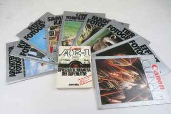 Diverse Canon Fotomagazine/Bücher