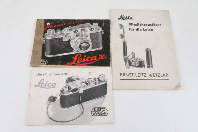 diverse Leica Reklame / Publikationen
