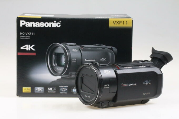 Panasonic HC-VXF11 EG-K 4K Camcorder schwarz - #DL3HD001035