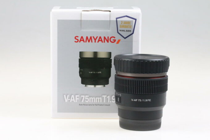 Samyang V-AF 75mm T/1,9 Video AF für Sony E