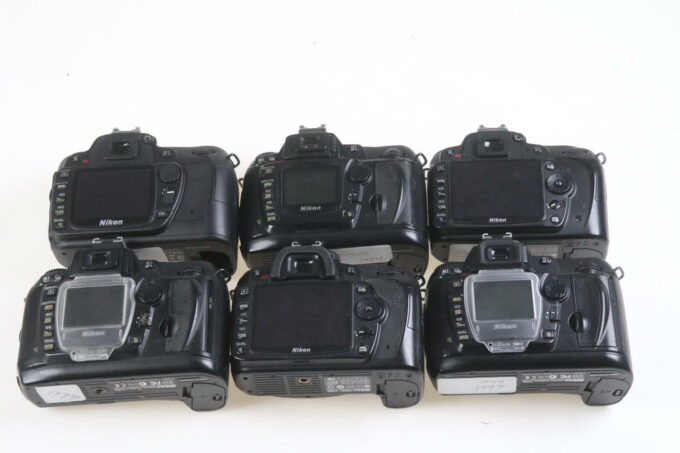 Nikon Konvolut diverse Digitalkameras - 6 Stück Bastlergeräte
