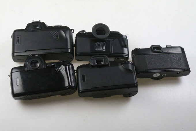 Konvolut diverse SLR Kameras - 9 Stück Bastlergeräte