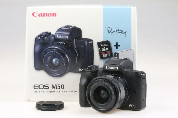 Canon EOS M50 mit EF-M 15-45mm IS STM - #653042004179