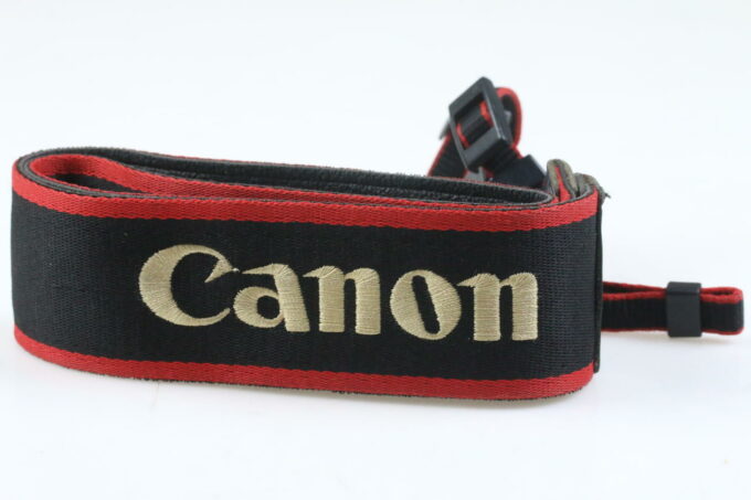 Canon Tragegurt - rot/schwarz/gold