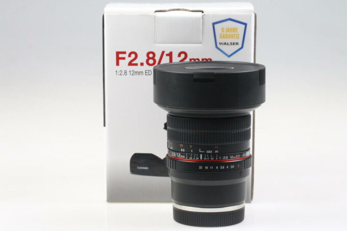 Samyang 12mm f/2,8 ED AS NCS Fish-Eye für Sony E-Mount - #E1P16163