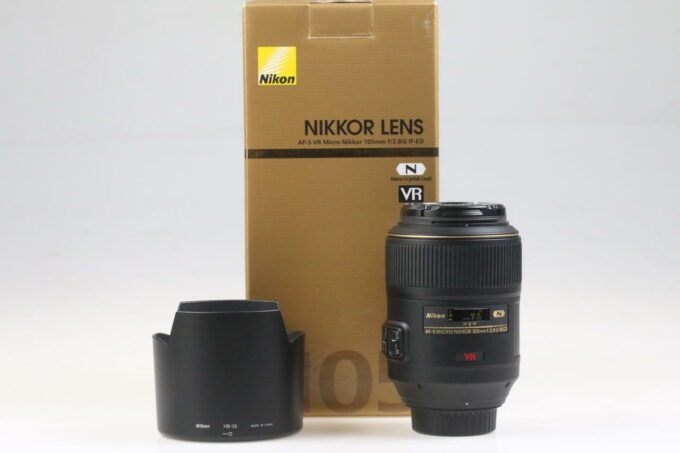 Nikon AF-S MICRO NIKKOR 105mm f/2,8 G ED VR - #2100907