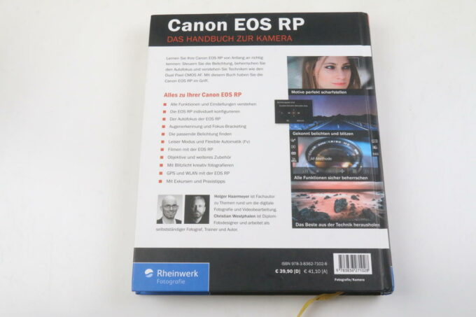 Buch Canon EOS RP Das Handbuch zur Kamera