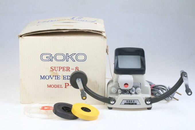GOKO Dual-8 P-65 MOVIE EDITOR Bildschirm und Filmbetrachter