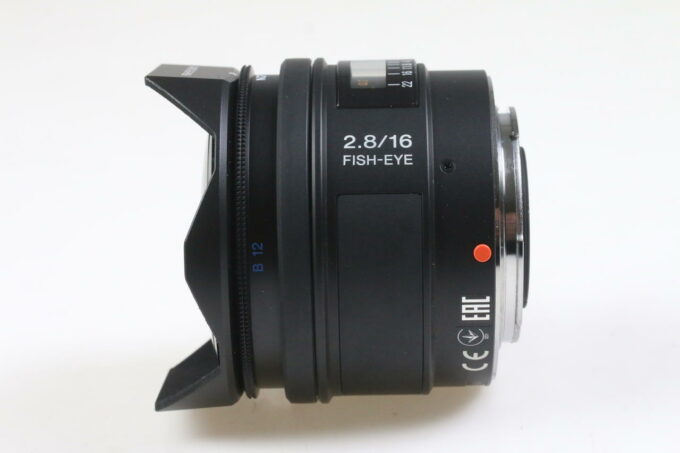 Sony SAL 16mm f/2,8 Fish-Eye - #0282220