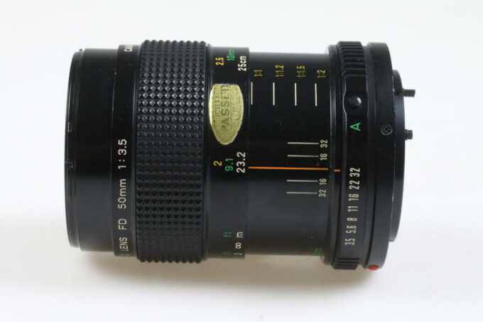 Canon FD 50mm f/3,5 Macro - #136065
