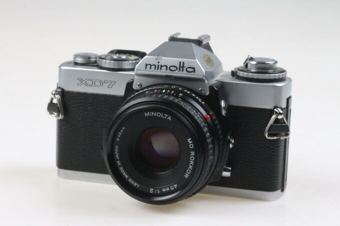 Minolta XD-7 Spiegelreflexkamera mit MD Rokkor 50mm f/1,7  - #2198759