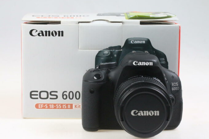 Canon EOS 600D mit EF-S 18-55mm f/3,5-5,6 IS II - #143066113584