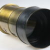 DEROGY Messing Objektiv / rare brass lens 21cm Höhe - #12693