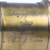 DEROGY Messing Objektiv / rare brass lens 21cm Höhe - #12693