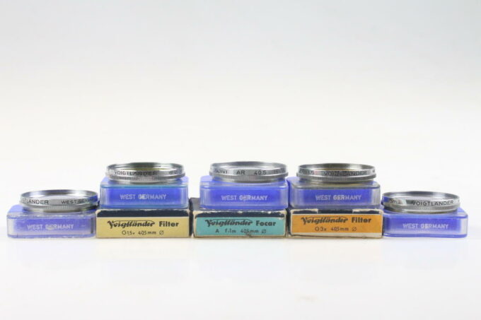 Voigtländer Filtersatz 40,5mm ES (Gelb 1,5/3x, Focar A/B/C)