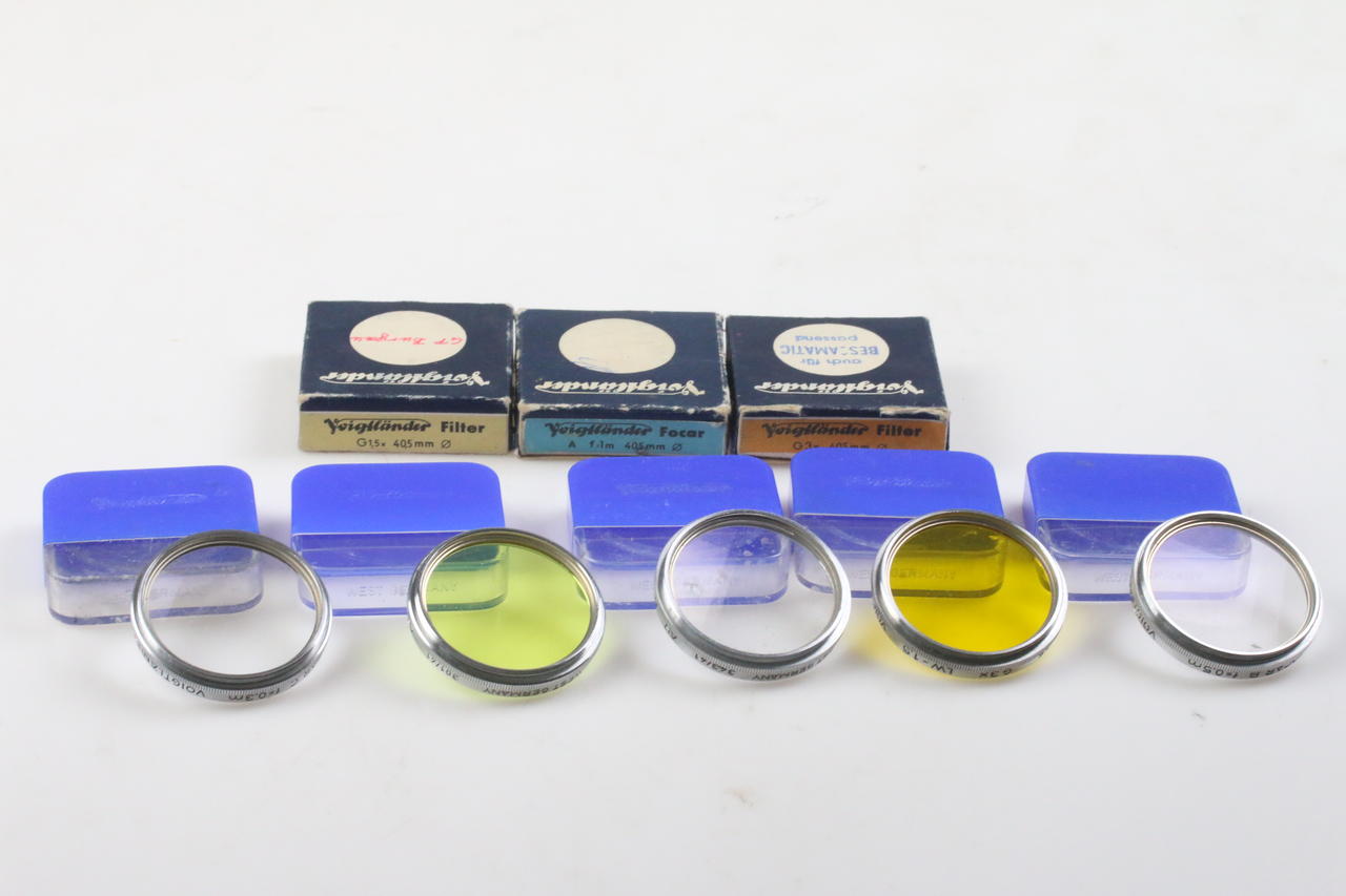 Voigtländer Filtersatz 40,5mm ES (Gelb 1,5/3x, Focar A/B/C) - Image 3