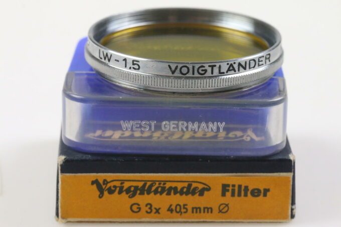 Voigtländer Gelbfilter G 3x LW -1,5 - 302/41 - 40,5mm Vitessa T