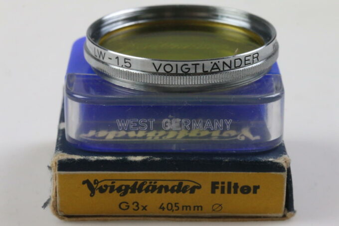 Voigtländer Gelbfilter G 3x LW -1,5 - 302/41 - 40,5mm