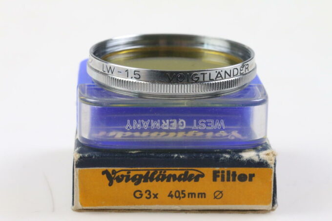 Voigtländer Gelbfilter G 3x LW -1,5 - 302/41 - 40,5mm