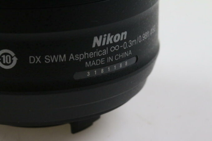 Nikon AF-S DX 35mm f/1,8 G - #3181188