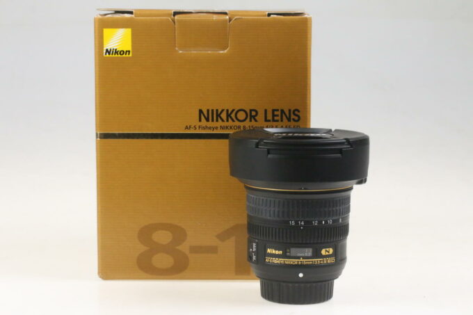 Nikon AF-S 8-15mm f/3,5-4,5 Fisheye E ED  - #209334