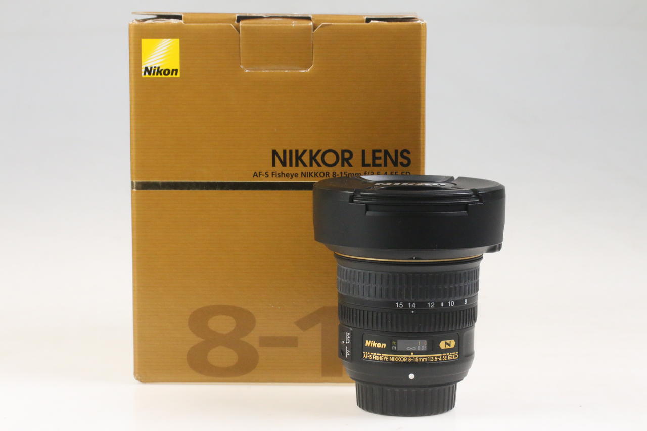 Nikon AF-S 8-15mm f/3,5-4,5 Fisheye E ED – #209334 – Foto Köberl ...