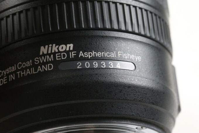 Nikon AF-S 8-15mm f/3,5-4,5 Fisheye E ED  - #209334 - Image 6