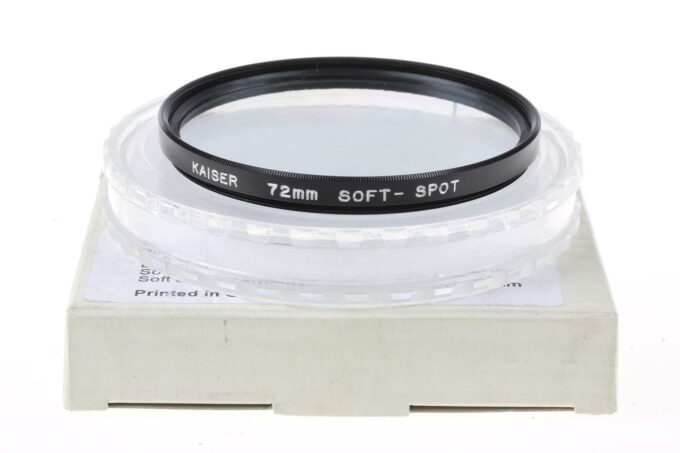 KAISER Soft Spot Filter - 72mm / Effekt Weichzeichner