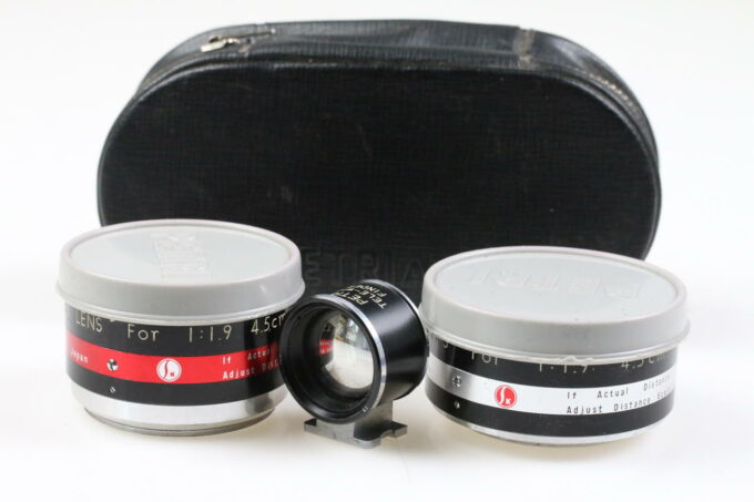 Petri Aux.Lens Vorsatzlinsen mit Sucher