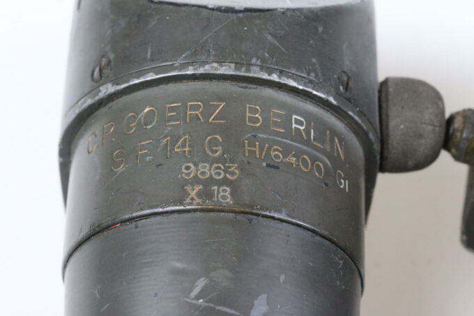 Goerz Berlin S.F. 14G H/6400 Scherenfernglas 1. WK - Bastlergerät - #9863