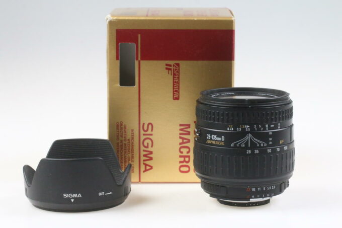 Sigma 28-135mm f/3,8-5,6 ASPH für Nikon AF - #1010049