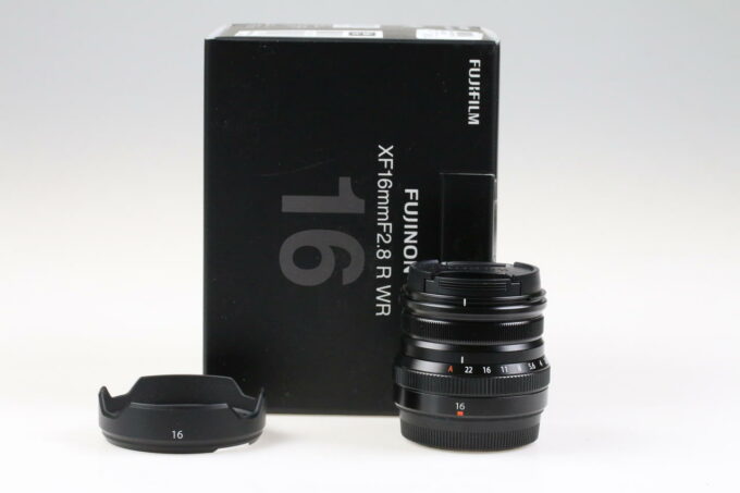 FUJIFILM Fujinon XF 16mm f/2,8 R WR - Schwarz - #1ca00988