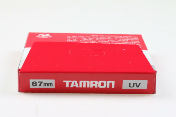 Tamron UV Filter 67mm - schutz protection ultraviolet blocking