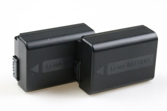 BLUMAX Li-ion Nachbau Akku / Battery für Sony NP-FW50 - 2 Stück