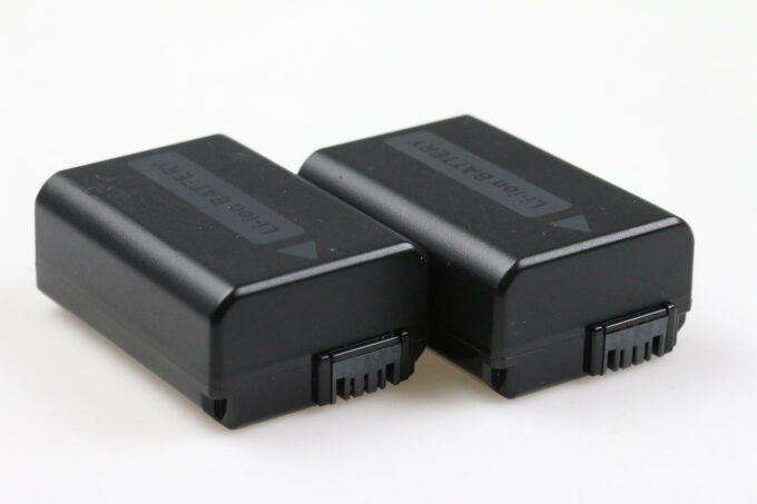 BLUMAX Li-ion Nachbau Akku / Battery für Sony NP-FW50 - 2 Stück
