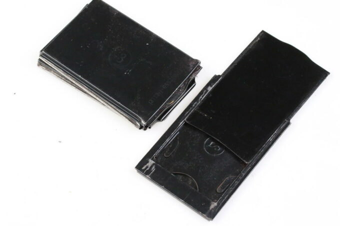Contessa Nettel Glasplattenkassetten 4,5x6cm - 4 Stück