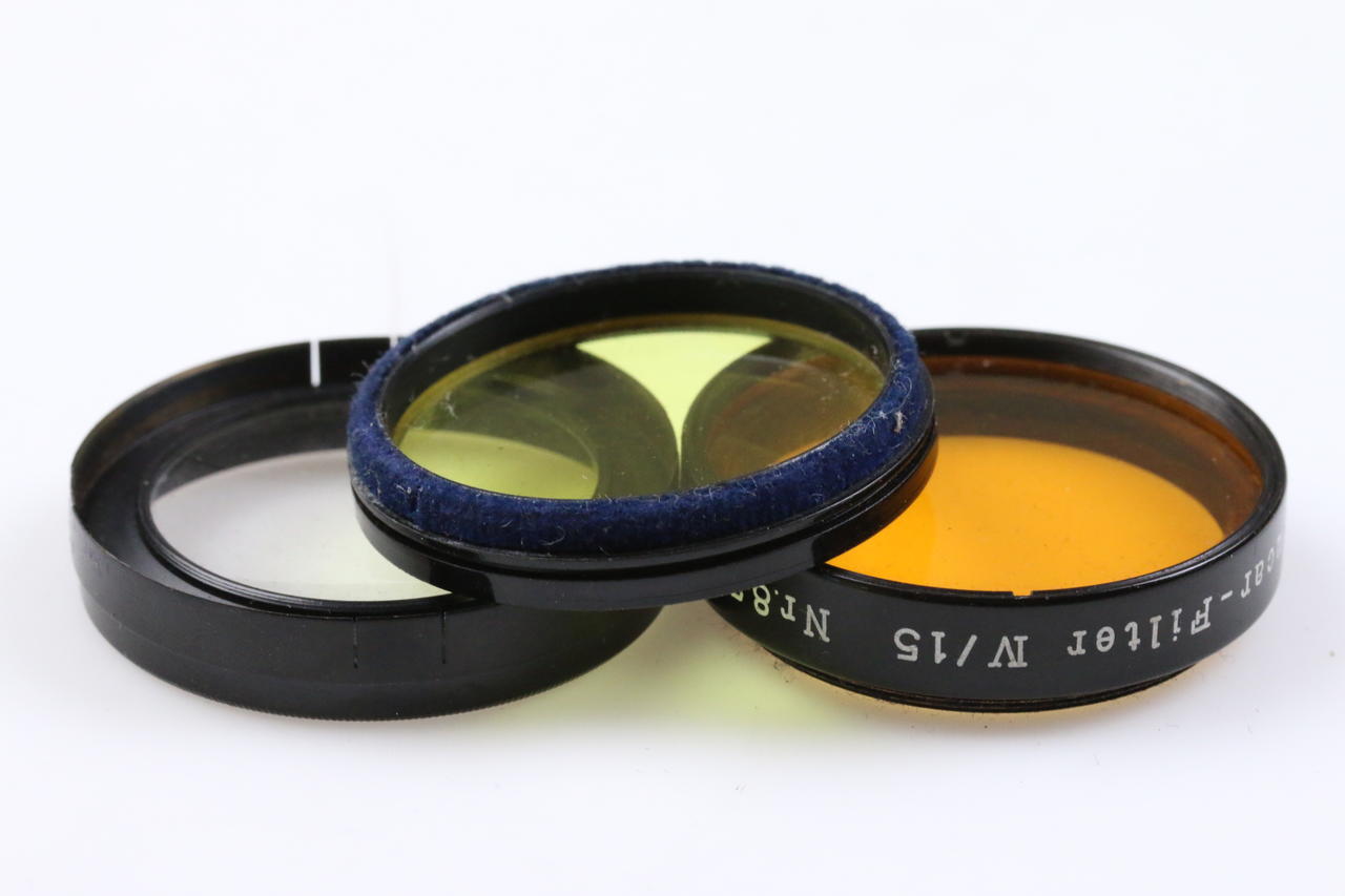 Zeiss Jena Distarlinse mit Filter