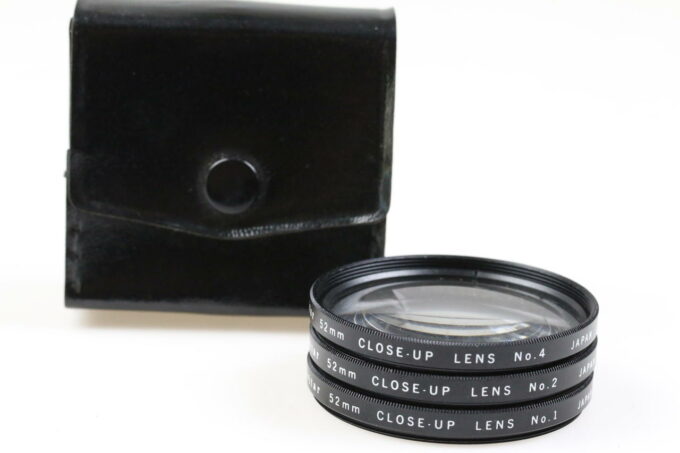 Vivitar Close-Up Filterset No. 1, 2, 3 / Durchmesser 52mm
