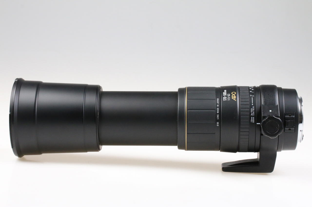 シグマ SIGMA APO 170-500mm F5-6.3 DG CANON - レンズ(ズーム)