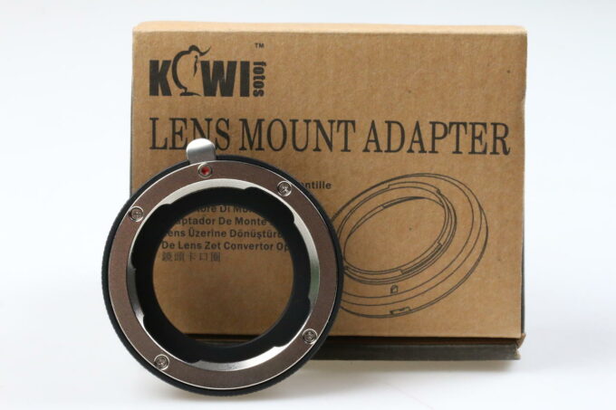 Kiwi Lens Mount Adapter Nikon 1 an Leica M