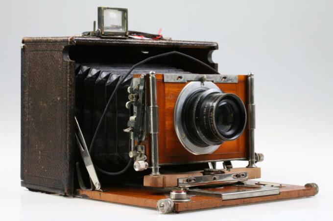 Wünsche Favorit Holzkamera 13x18cm mit Reichert 194mm - Bastlergerät