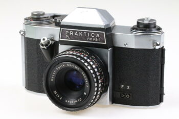 Praktica PL Nova I mit Domiplan 50mm f/2,8 - #4023637