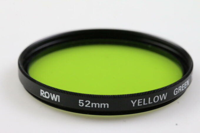 Rowi Gelbgrünfilter 52mm