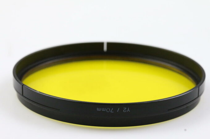 Aufsteckfilter Gelb 70mm