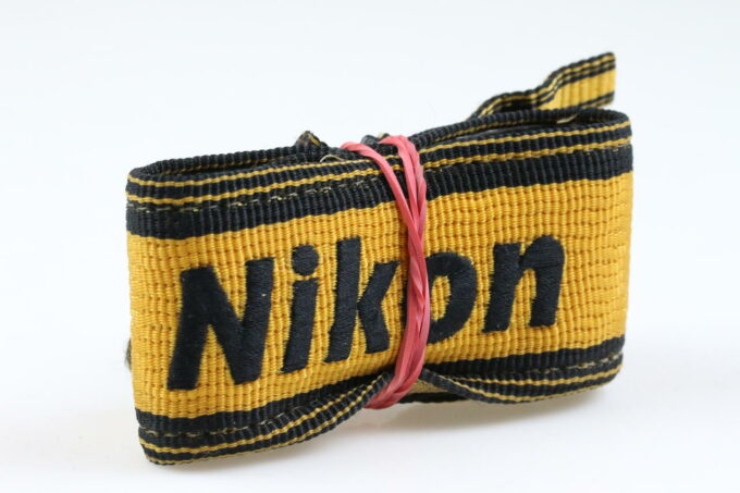 Nikon Gurt schwarz/gelb
